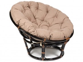 Кресло Papasan 23/01 W с подушкой Antique brown, экошерсть Коричневый в Лысьве - lysva.магазин96.com | фото