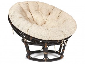 Кресло Papasan 23/01 W с подушкой Antique brown, ткань Старт в Лысьве - lysva.магазин96.com | фото