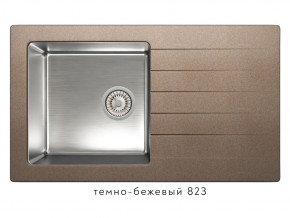 Мойка комбинированная Tolero twist TTS-860 Темно-бежевый 82 в Лысьве - lysva.магазин96.com | фото