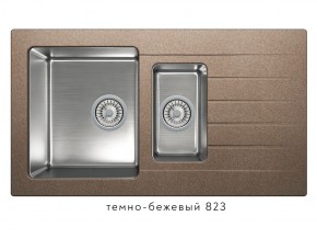 Мойка комбинированная Tolero twist TTS-890 Темно-бежевый 823 в Лысьве - lysva.магазин96.com | фото