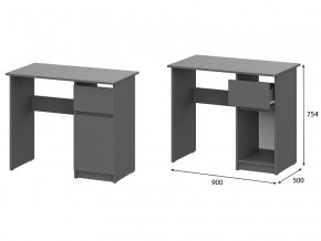Стол письменный 900 Денвер Графит серый в Лысьве - lysva.магазин96.com | фото